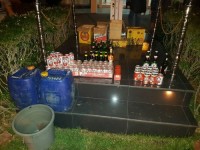 Operasi Gabungan Polres Pelalawan, Koramil 09 Langgam,BNNK, Satpol PP Bersinergi