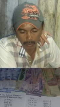 Polsek Tapung Hilir Amankan Pelaku Judi Kim Di Desa Kota Garo