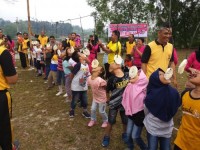 Meriahkan HUT RI ke 74 Polsek Mandau Gelar Family Gathering.