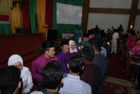 Masyarakat Kabupaten Bengkalis di Pekanbaru Halal Bihalal Bersama Bupati Bengkalis