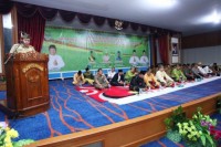 Bupati Sukiman Buka Kuliah Umum dan Pagelaran Pentas Seni Budaya Melayu Rohul
