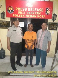 Polsek Medan Kota, Berhasil menangkap Chandra 