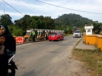 Perbaikan Jembatan di KM 75/76 Desa Merangin Selesai, Jalan Lintas Riau-Sumbar Kembali Normal