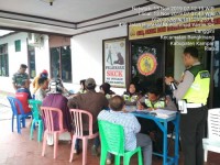 Gelar Razia Rutin Pagi Tadi, Satlantas Kampar Tilang Puluhan Pelanggar Kasat Mata