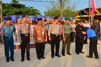Bupati Bengkalis Lepas 125 Anggota Andam Dewi Marching Band Ikuti Ajang GPMB ke-32