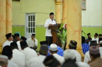 Peringatan Isra' Mi'raj Pemerintah Kota Pekanbaru di selenggarakan di Mesjid Al-Maruf