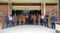 Kapolres Kampar Silaturahmi Bersama Upika dan Tokoh Masyarakat Perhentian Raja 