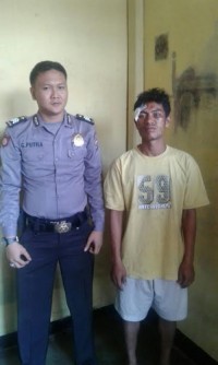 Mobil Patroli Polisi Dirusak Pelaku Curas