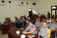 Menuju Pilkada Aman, Polres Pelalawan Gelar Rakor Lintas Sektoral