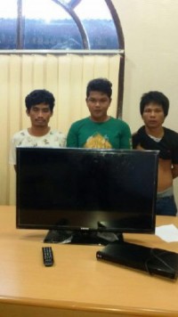 Tiga Pelaku Pencurian di Perumahan Pemda  Digulung Tim Opsnal Polres Rohul