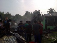 Sijago Merah Mengamuk, 1 Unit Rumah Lesap di Kepenuhan, Kerugian Ratusan Juta Rupiah