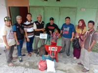 Tim Mediator PPA Kabupaten Bengkalis Kerja Sama Dengan ACT Bantu Gerobak Dan Sembako  Untuk Warga 