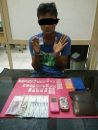 SatRes Narkoba Polres Kampar Ringkus Bandar Shabu Warga Desa Pulau Rambai Kampa