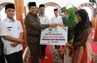 Distribusi Zakat Kosumtif Tahap II Di Kecamatan Sungai Apit