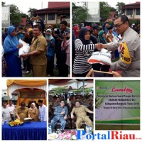 Lounching Bansos Rasta, Bupati ulang tahun Digelar Di Mandau