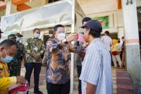 Pjs. Bupati Labuhanbatu Sidak Protokol Kesehatan Dikecamatan Rantau Selatan