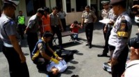 Hadapi Arus Mudik 2016, Satlantas Polres Gelar Simulasi Penanganan Kecelakaan