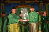 Kapolsek Mandau Kompol Taufiq Hidayat, mendapat apresiasi khusus dari Amril