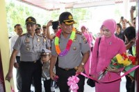 Pastikan Kota Bagansiapiapi Aman dan Kondusif, Kapolres Rohil Kunjungi Mapolsek Bangko