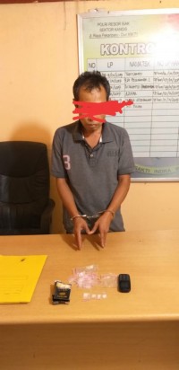 Diduga Sebagai Pengedar Sabu Sabu Oknum ASN Di Kandis Ditangkap Polisi