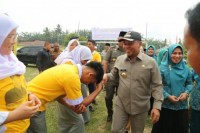 Kapolsek Pangkalan Kuras Kunjungi Pos Kamling