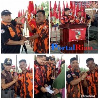 Pengukuhan PR Pemuda Pancasila Desa Pematang Obo 