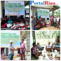 Tak henti-hentinya Perduli PKS PT PCR Duri, Salurkan Sembako  di Lingkungan Pabrik