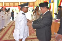 Ahmad Syah Harrofie Lantik 48 Penjabat Kades 