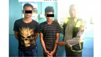 Polsek Kampar ringkus 2 tersangka pelaku pencurian kendaraan bermotor