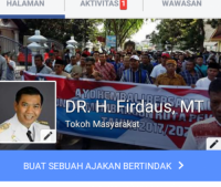 Walikota Buka Akses Akun Pribadi di FB dan Twiter