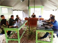 Kodim Inhu Gelar Nobar Film TNI di Delapan Desa