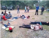 Aksi Lanjutan Massa Ikampi Madina Terkait Penggelapan Sertifikat Masyarakat  Batahan IV