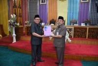 DPRD Laksanakan Rapat Paripurna Penyampaian Ranperda Pertanggung Jawaban Bupati Tahun Anggaran 2019