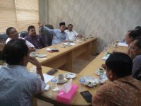 Hearing Antara MPP Dibas Pasar dengan Komisi IV DPRD Kampar Berlangsung Panas