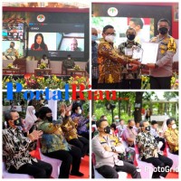 Kapolda Riau,Agung Setia Imam Effendi Terima Penghargaan Dari Menteri LHK RI