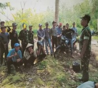 Semangat Gotong Royong Terus Di Tingkatkan  Oleh Babinsa 01/Bengkalis