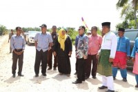 Tinjau Lahan Kantor Bandar Laksamana, Muhammad : Pastikan Status Lahan Tidak Bermasalah