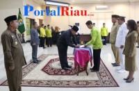 Bupati Sergai Ir. H. Soekirman, Melantik Pejabat Yang Baru