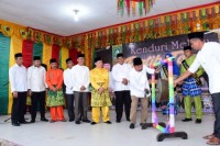 Bupati Buka Kenduri Melayu Ratib Togak Di Desa Muara Basung Kecamatan Pinggir. 