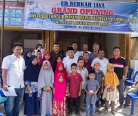 Grand Opening Distributor Air Minum Liga Di Hadiri Bupati