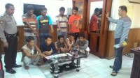 POLSEK TAPUNG KAMPAR GULUNG KOMPLOTAN PEJUDI QIU-QIU DI DESA BATU GAJAH