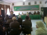 Sertijab Kasi Intelejen Kejari Rohul, Syafiruddin Berharap Pejabat Baru Bisa Tingkatkan Kinerja