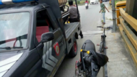 Bubarkan Balap Liar, Polsek Tambang Amankan 1 Sepeda Motor