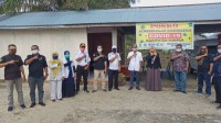 Cegah Penularan Mata Rantai Virus Corona, Kajari Kampar Kunjungi Posko Covid-19 di 2 Kecamatan