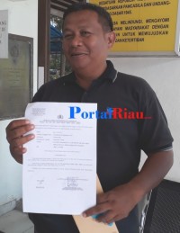 DH Ditetapkan Polsek Mandau Tersangka, PH Pelapor Minta Ditahan