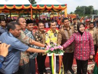 GOR Tualang Hendaknya Dapat Tingkatkan Prestasi Atlit 