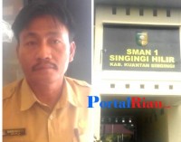 SMA N 1 Singingi Hilir Mengeluh, Fasilitas UNBK Tidak Memadai