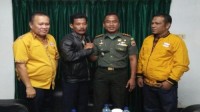 Dandim 0303/Bengkalis dan Kader Hanura Sudah Saling Memaafkan