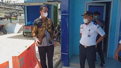 Anggota DPR RI Sahrul Aidi Sidak, Diduga Pembangunan di  Terminal Tipe A Bangkinang Amburadul