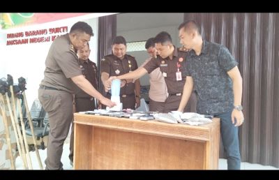 BB Dari 109 Perkara yang Sudah Inkrah, Dimusnahkan Kejari Kampar Periode April Sampai Agustus